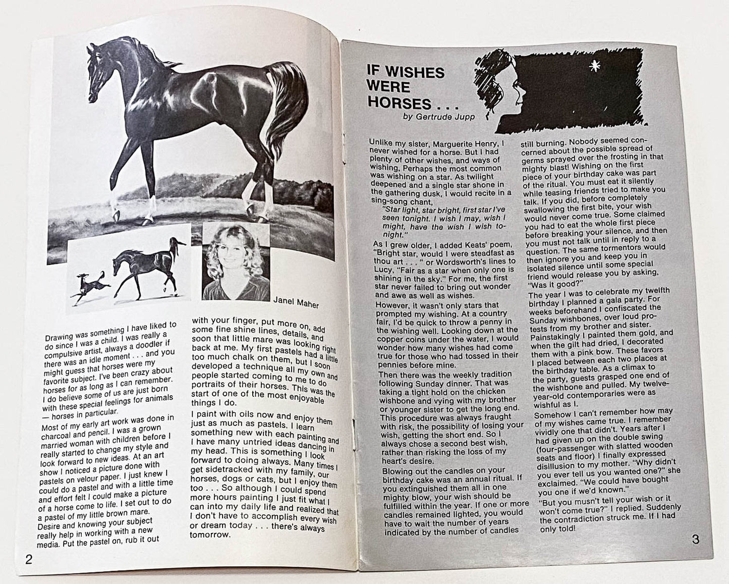 Just About Horses Magazine Vol. 06 (misprint) No. 1, 1980 (Spring)