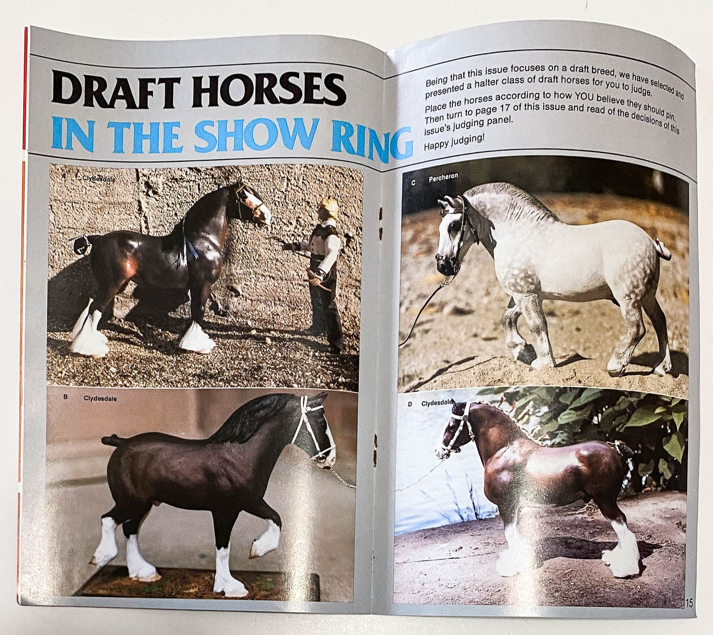 Just About Horses Magazine Vol. 13 No. 3, 1986 (Fall)