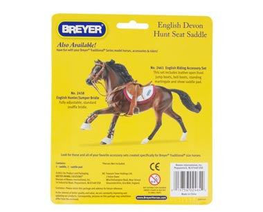 Devon English Hunt Seat Saddle - triple-mountain