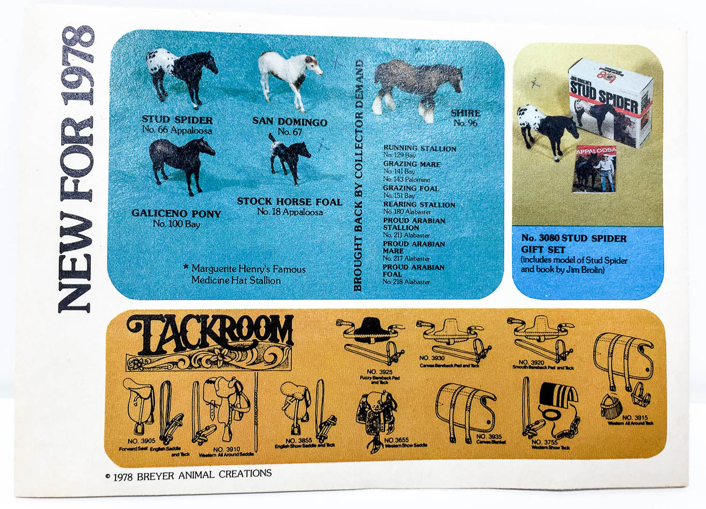1978 Breyer Box Brochure