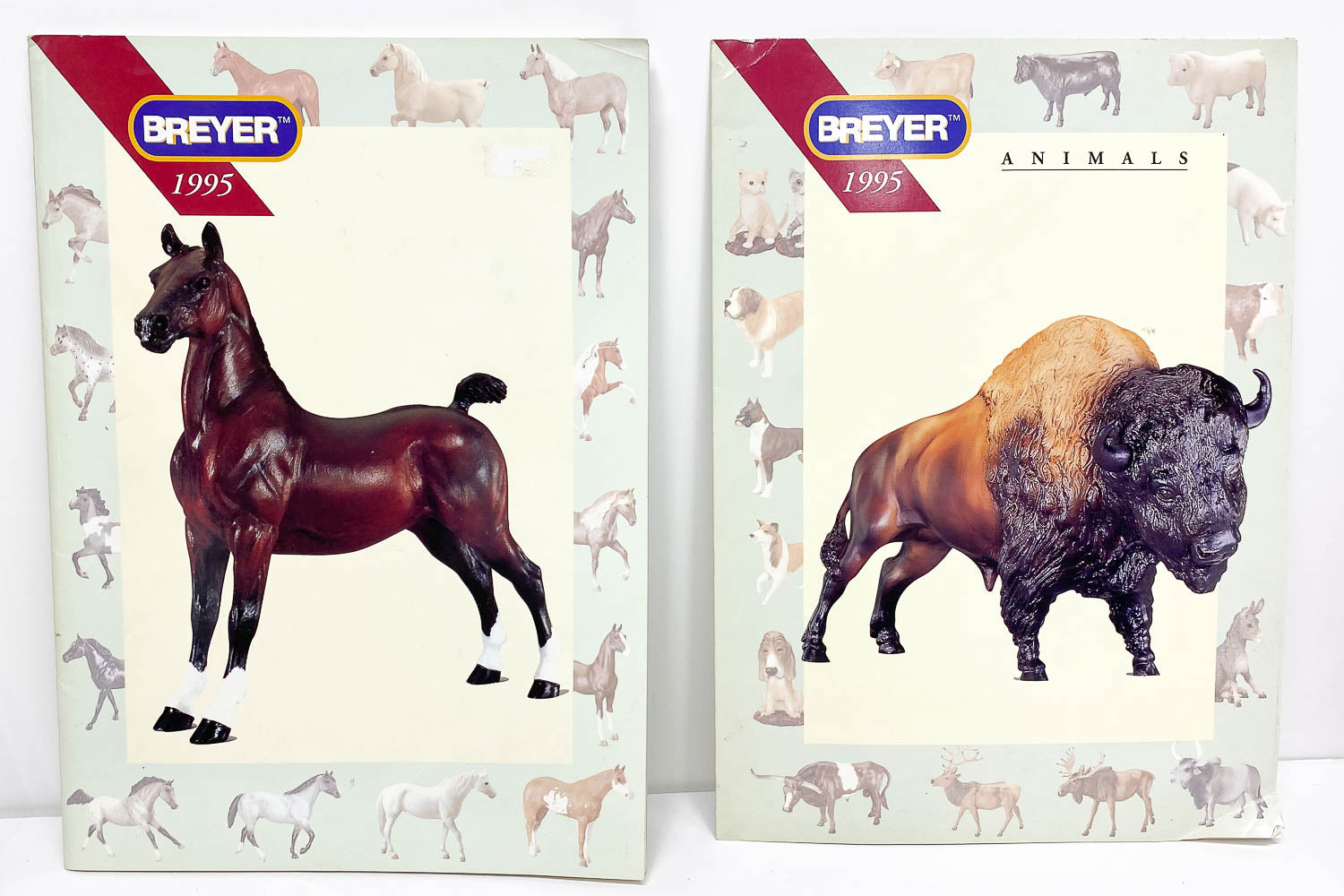 1995 Breyer Dealer Catalog w/ bonus Animals Catalog Triple Mountain