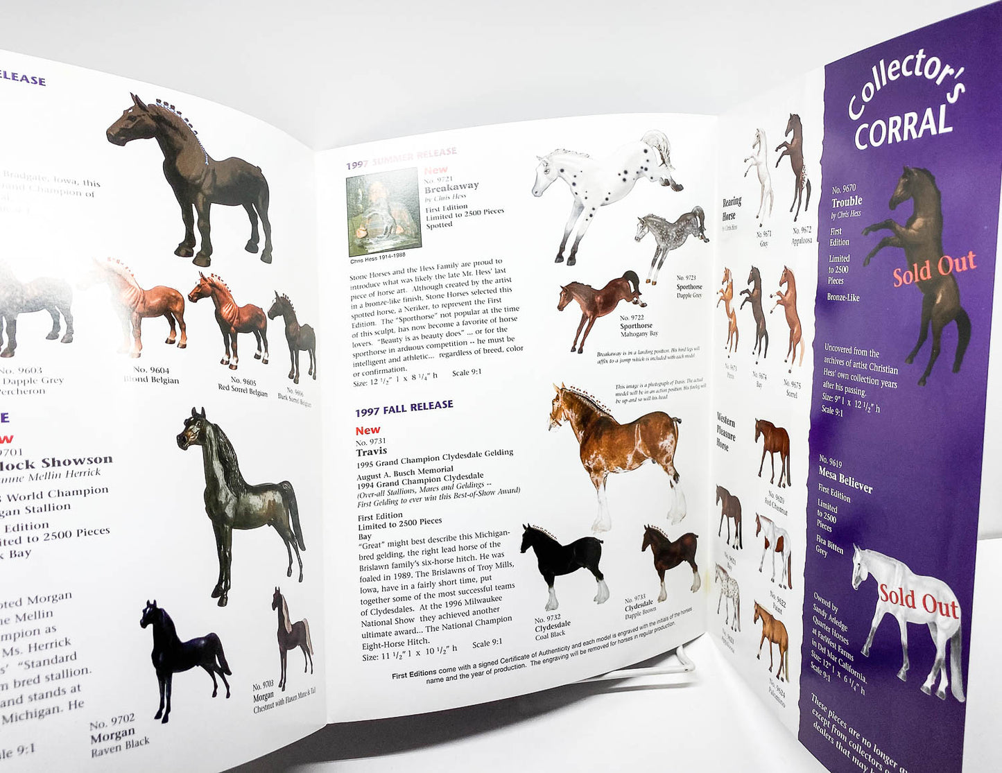 1997 Stone Horses Dealer Catalog