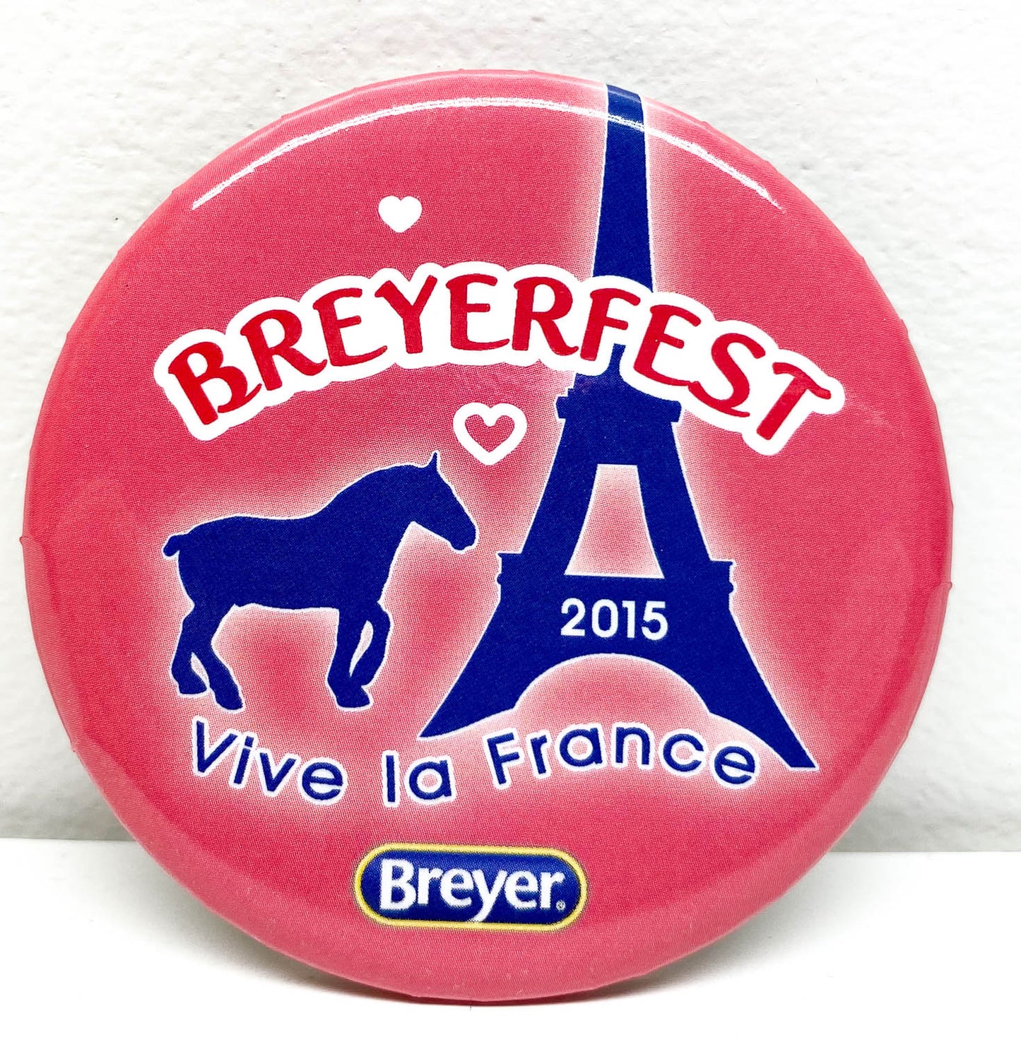 Button - Breyerfest 2015, Vive La France (Adult Admission)