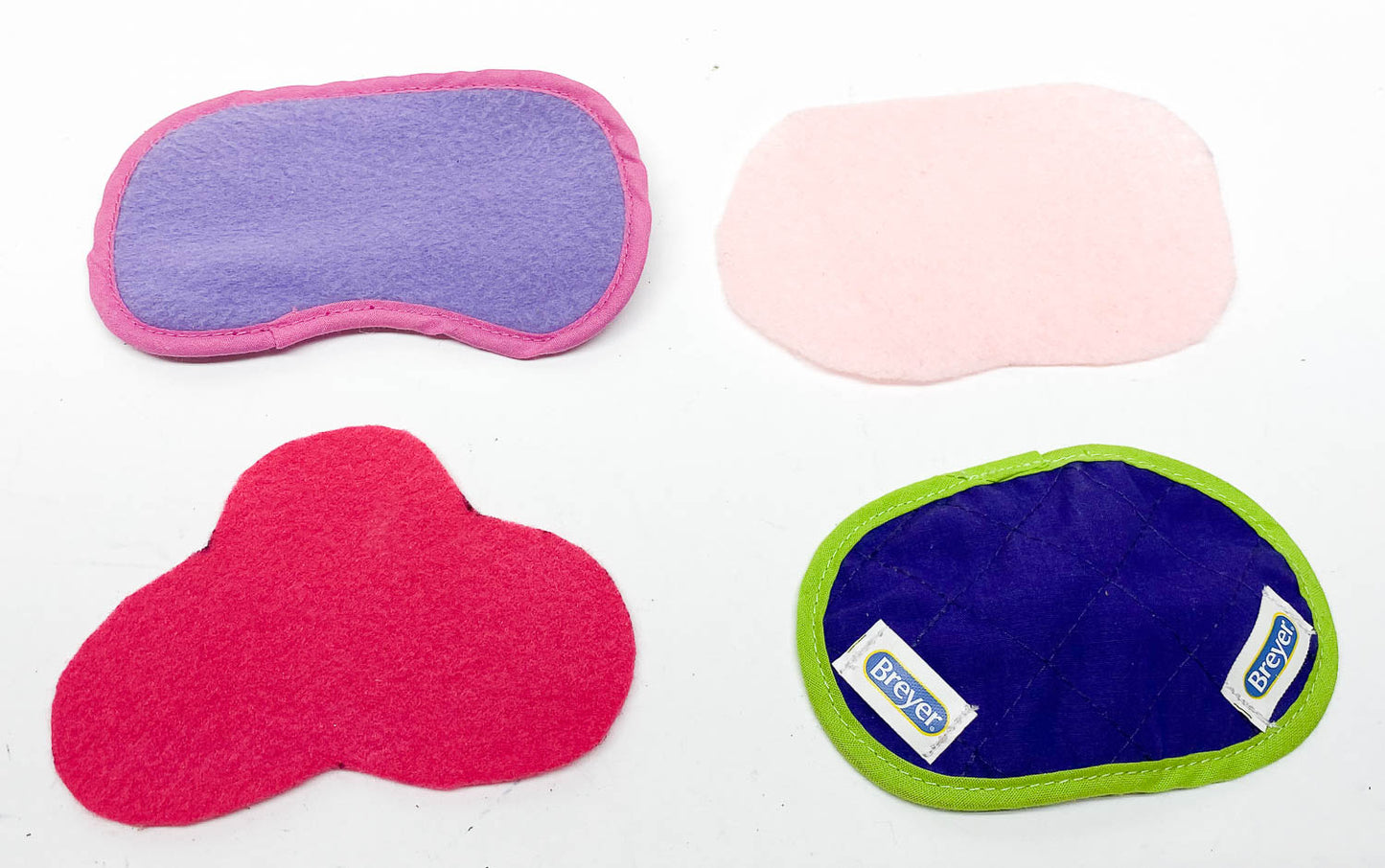 English Saddlepads (Breyer Traditional) - Lot of 4