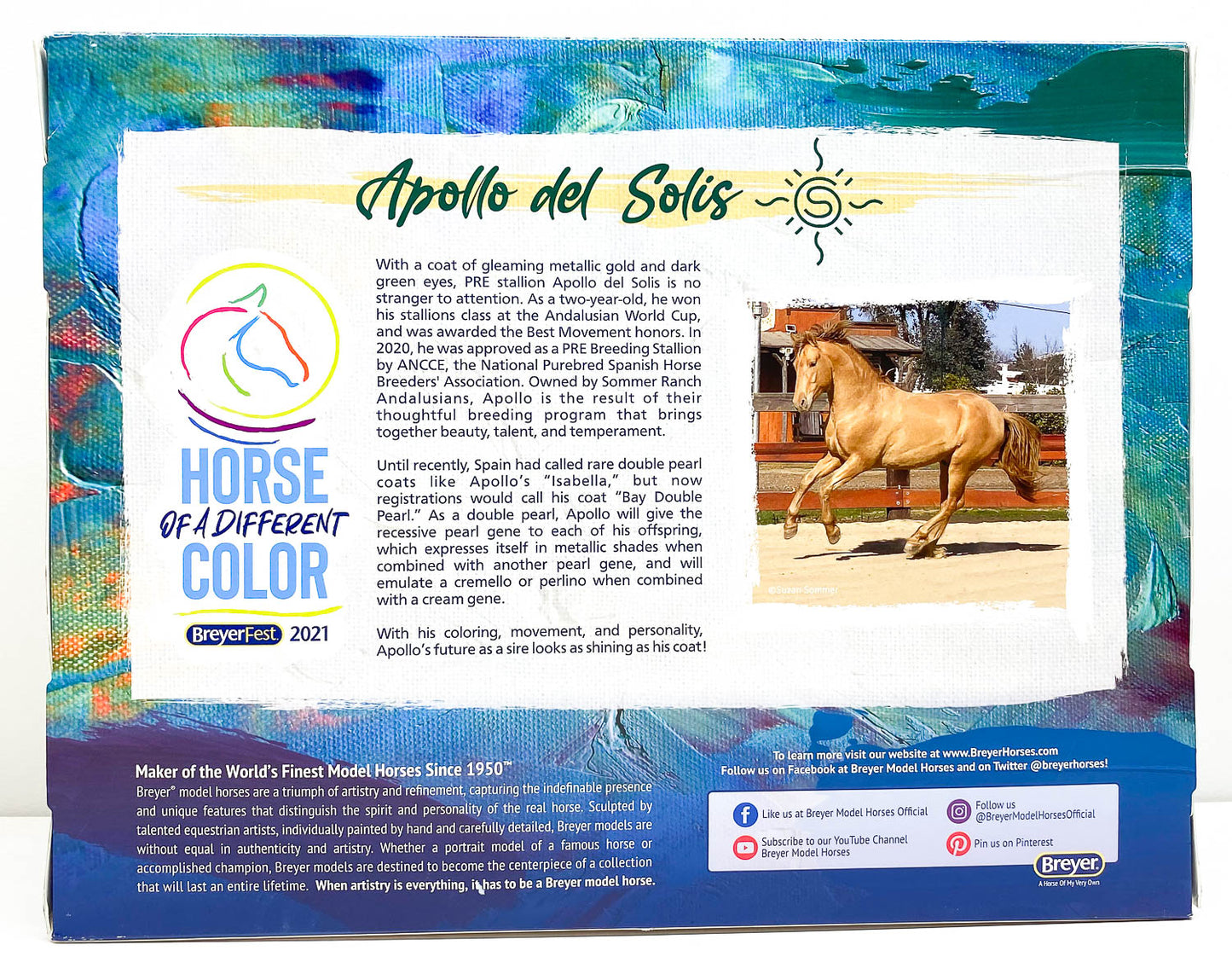 Esprit ~ Apollo del Solis - Breyerfest 2021 - Matte