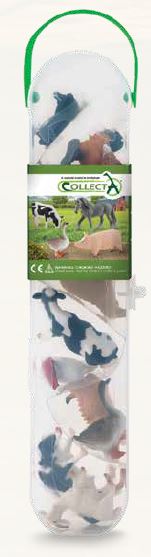 Box of Mini Farm Animals - triple-mountain