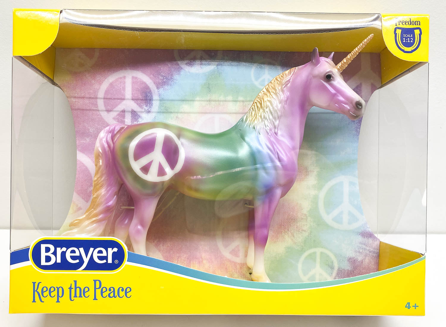 Breyer Freedom Series – Set 2 Unicorni Love & Hope – Beneficenza Make-A-Wish – Figurine Dipinte A Mano (22,9 X 17,8 Cm)