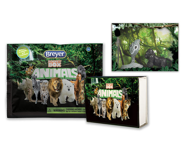 Pocket Box Wild Animals (single packs)
