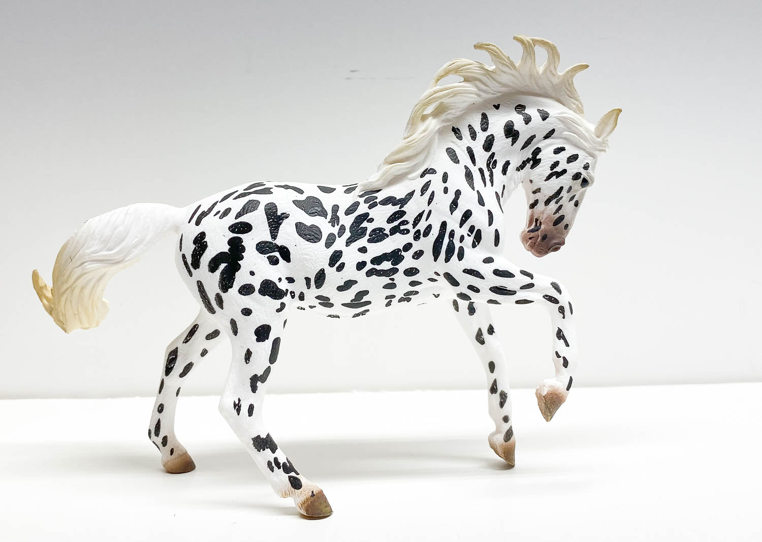CollectA Knabstrupper Mare, Back Leopard Appaloosa – Triple