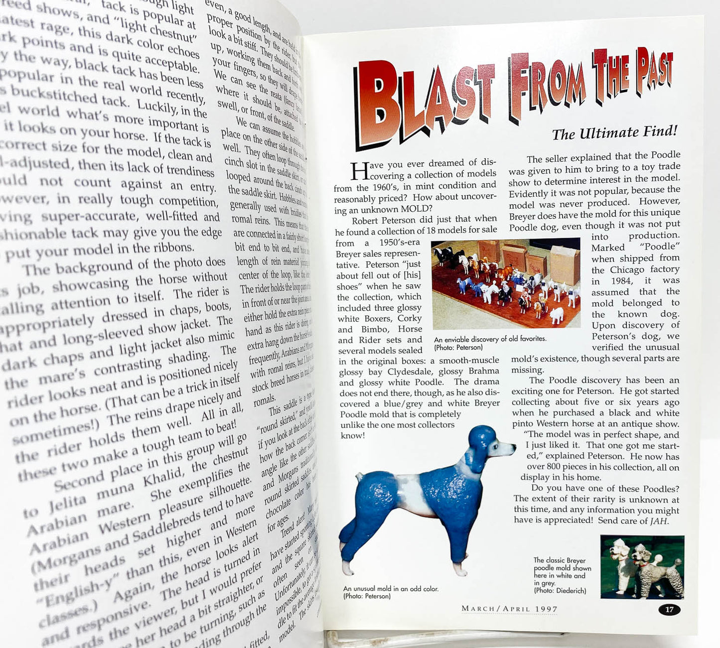Just About Horses Magazine Vol. 24, No. 2, 1997 March/April