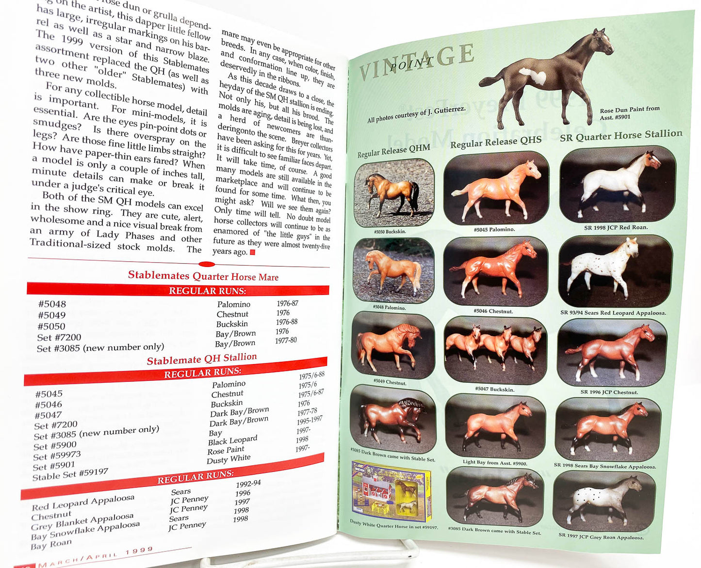 Just About Horses Magazine Vol. 26, No. 2, 1999 March/April