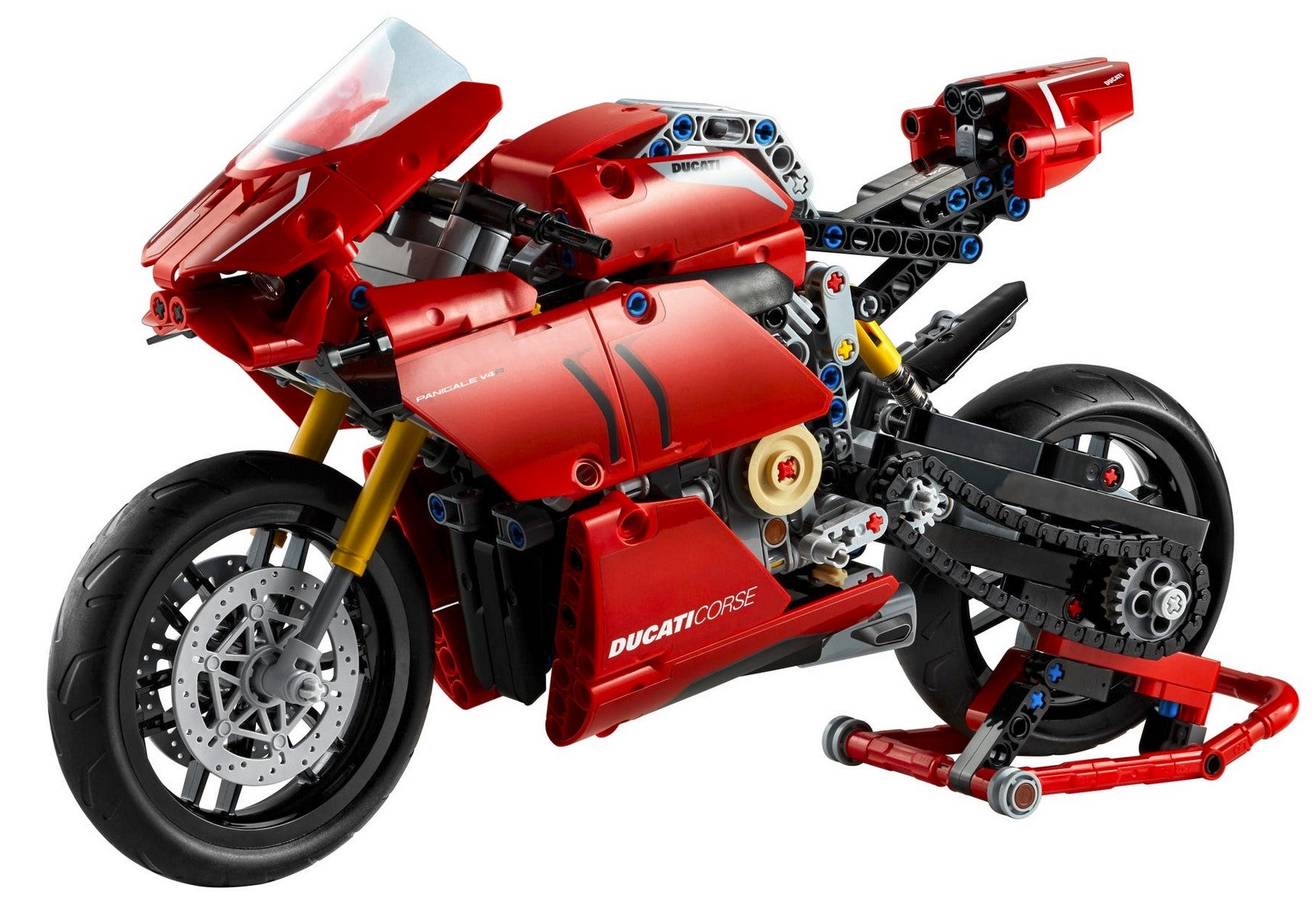 Ducati Panigale V4 R LEGO® Technic™ Miniature Color Red Size 1