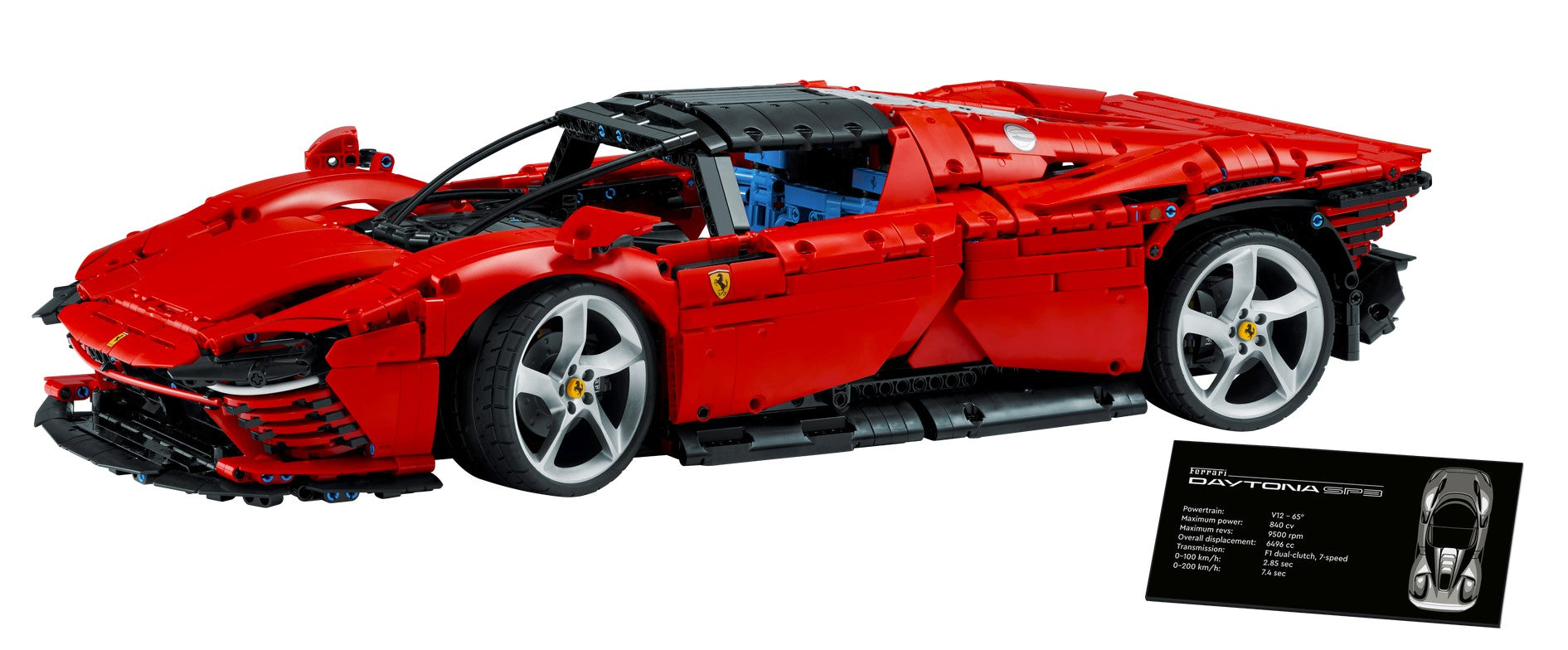 LEGO Technic Ferrari Daytona SP3 3778 Pieces – Triple Mountain