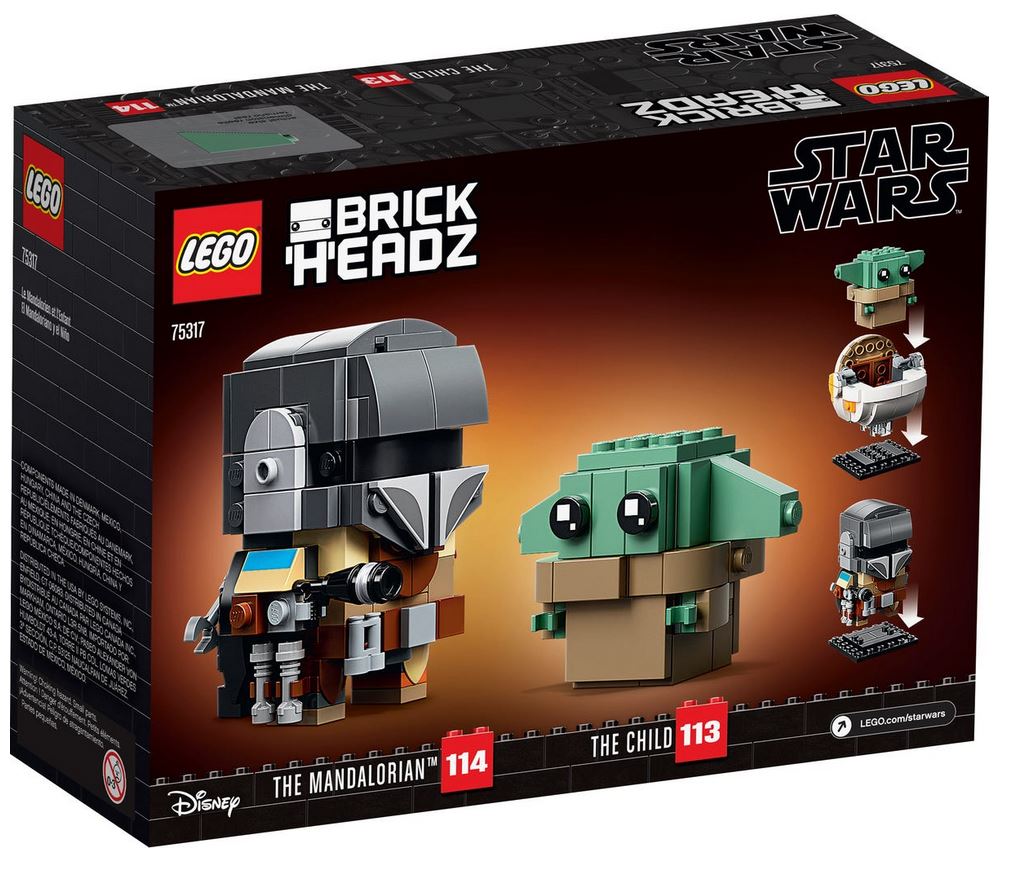 LEGO® Star Wars™ ~ The Mandalorian & The Child #75317 295 Pieces