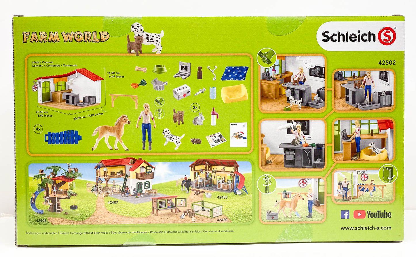 Veterinary Practice w/ Pets and Horse Foal