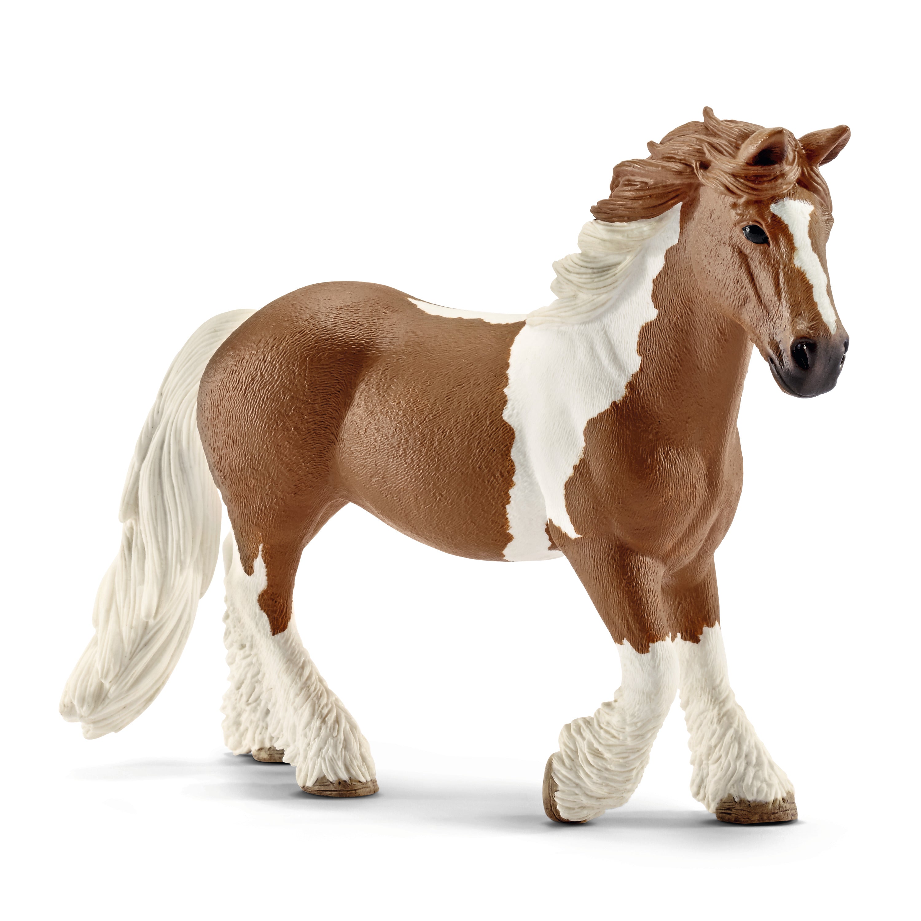 Schleich Tinker Mare, Chestnut Pinto #13773 – Triple Mountain