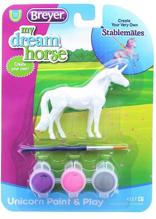 Mini Warmblood Mare Unicorn Paint & Play