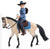 Stock Horse Gelding ~ Western Horse & Rider Set