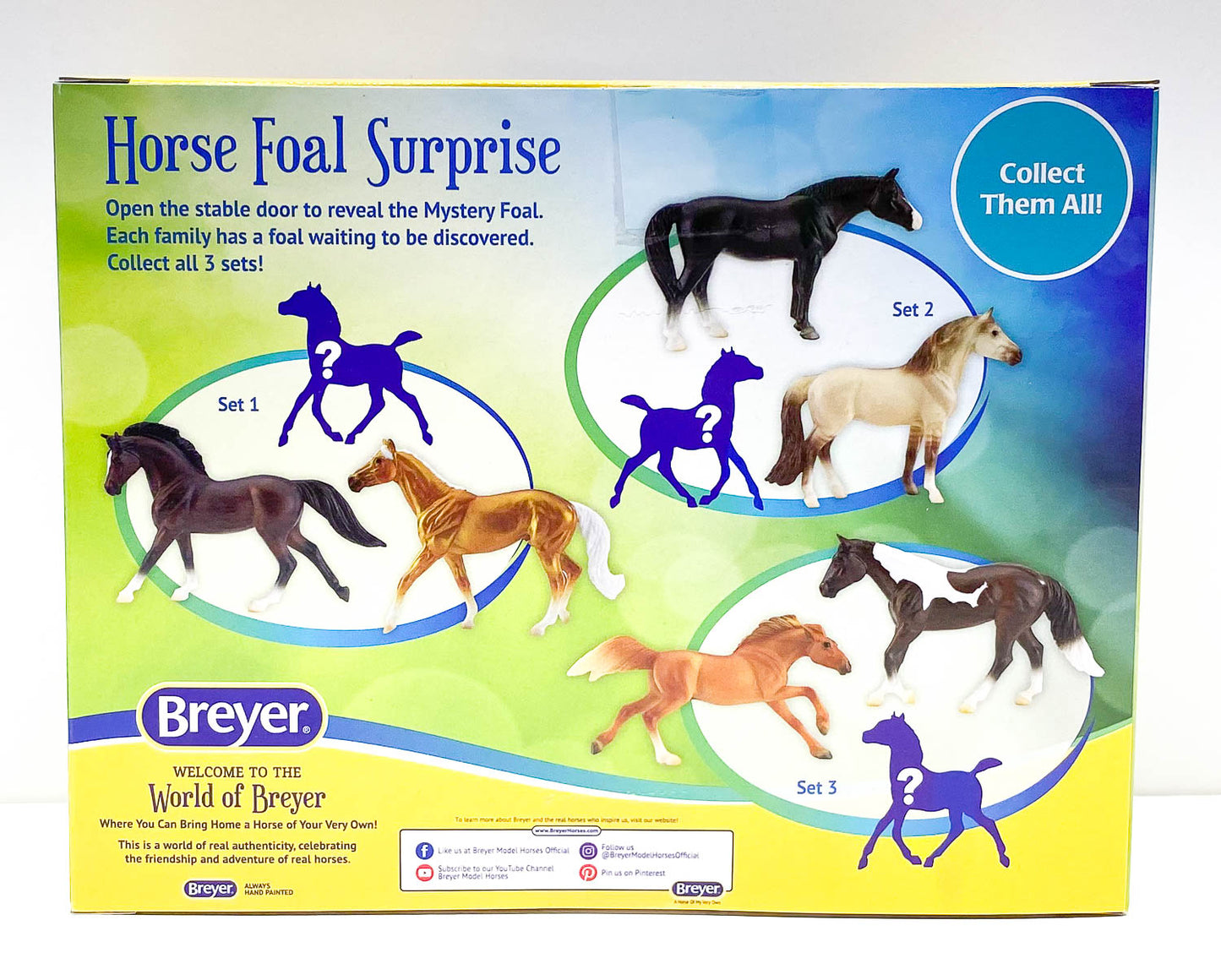 Mustang and Loping Quarter Horse - Horse Foal Surprise Family #15