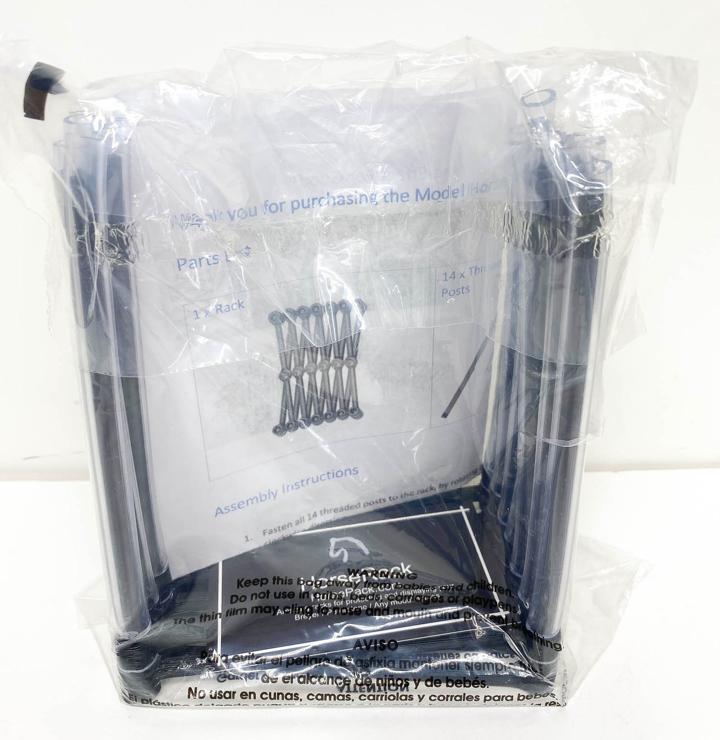 Horse Rack - Traditional & Classic Size - No More Dominoes!