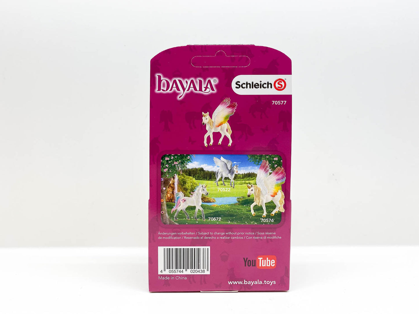 Winged Rainbow Unicorn Foal