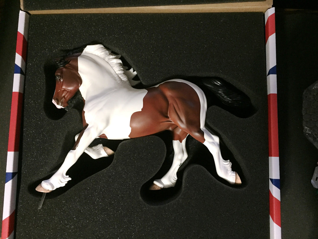 Copperfox Welsh Cob Bertie Model Horse for giveaway!