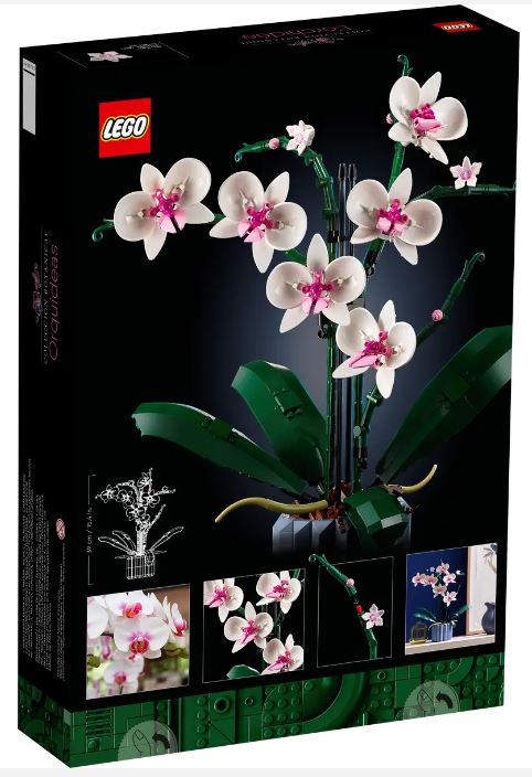 Lego Icons Orchid review