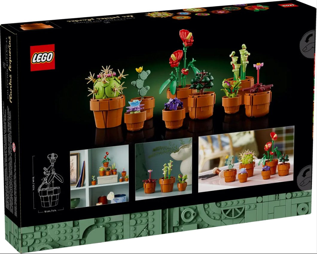 LEGO® Icons ~ Botanicals:  Tiny Plants #10329 758 Pieces