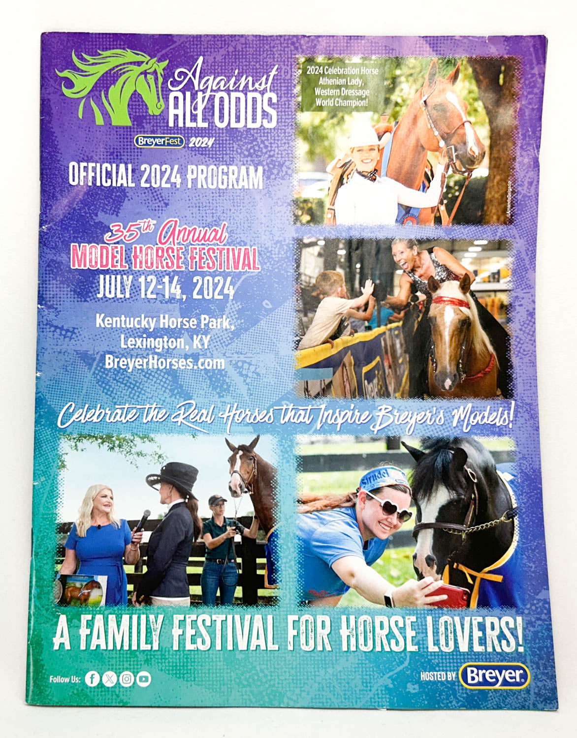 2024 Breyerfest Program - Against All Odds (sale for charity)