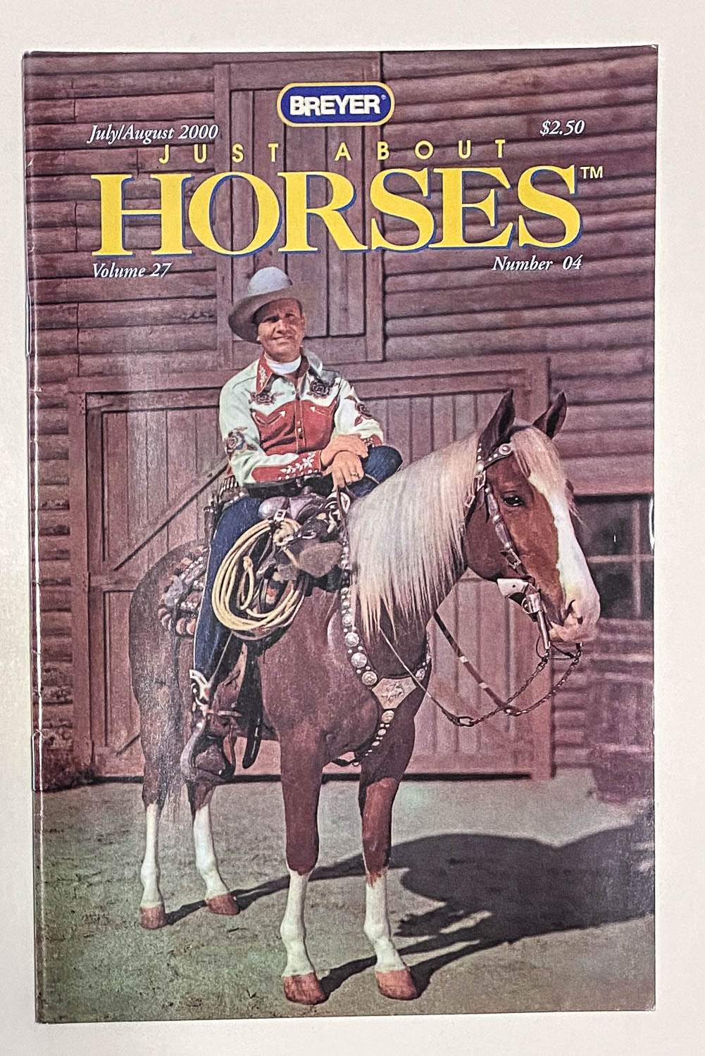 Just About Horses Magazine Vol. 27, No. 4, 2000 July/Aug