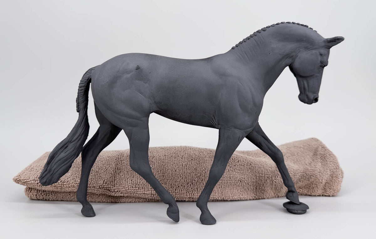 Artist Resin ~ Bentley, Dressage Horse (Project Horse)(sale for charity)