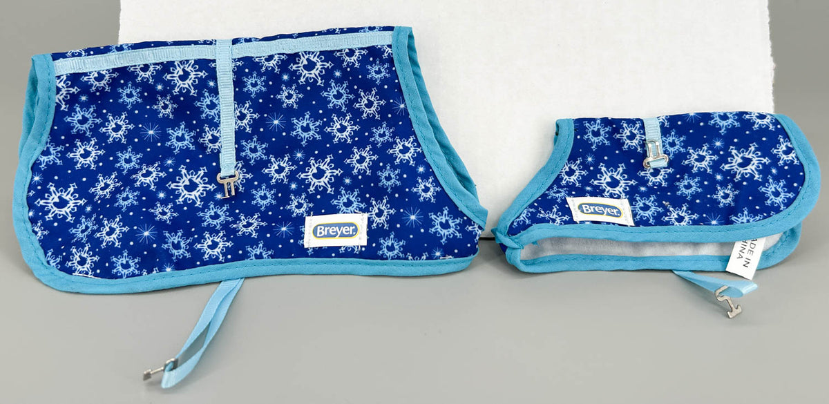 Blankets, Snowflake Pattern from Crystal and Crispin  Set- Holiday SR 2016 (sale for charity)
