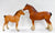 Clydesdale Mare and Foal, Chestnut (sale for charity)