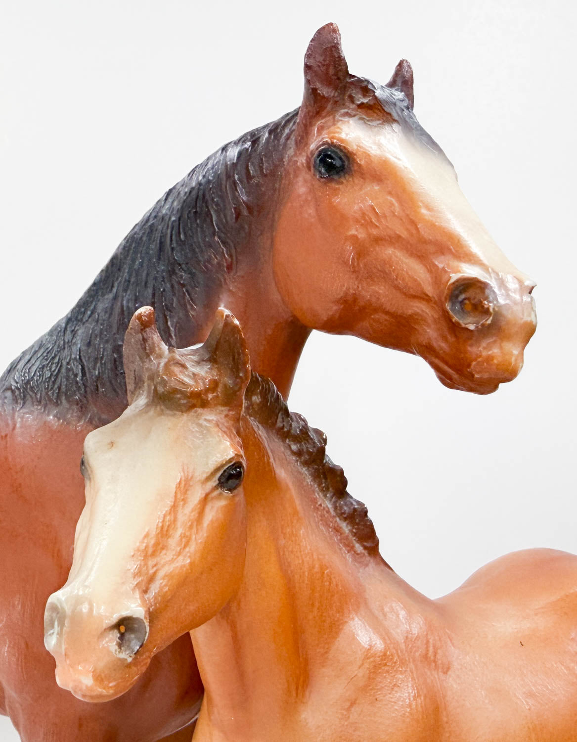Clydesdale Mare and Foal, Chestnut (sale for charity)