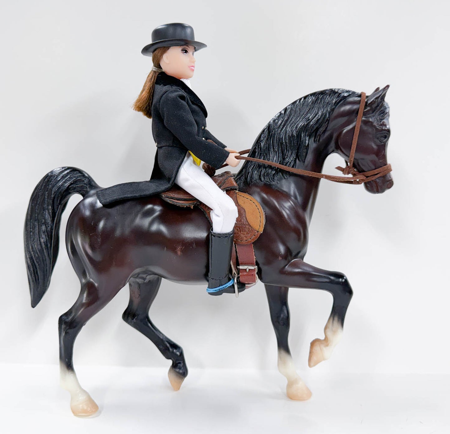 Family Arabian Stallion ~ Devil Wind w/ Tack and Rider (sale for charity)