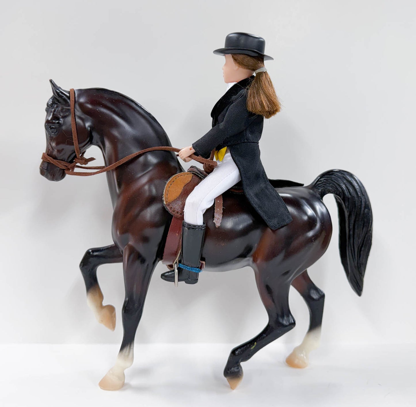 Family Arabian Stallion ~ Devil Wind w/ Tack and Rider (sale for charity)