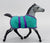 Blanket - Teal and Purple for Traditional Foal or Classic Adult (sale for charity)