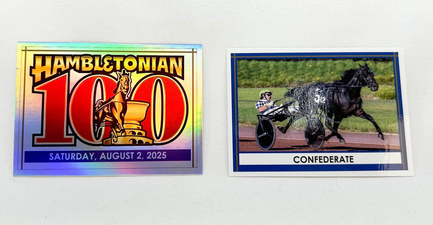 Collector's Trading Cards ~ Confederate & Hambletonian - Harness Heroes (sale for charity)