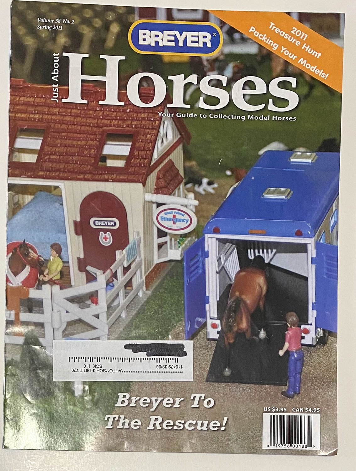 Just About Horses Magazine Vol. 38, No. 2, 2011 Spring (Sale for charity)