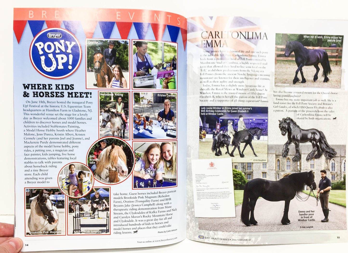 Just About Horses Magazine Vol. 43, 2016