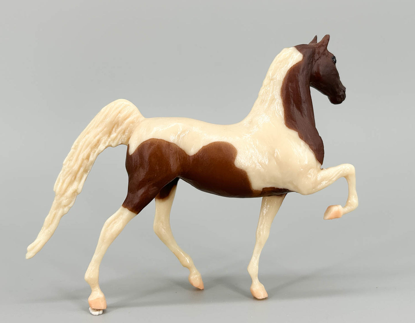 Saddlebred Stallion, 1988 Chestnut Pinto - JCP SR (body) (sale for charity)