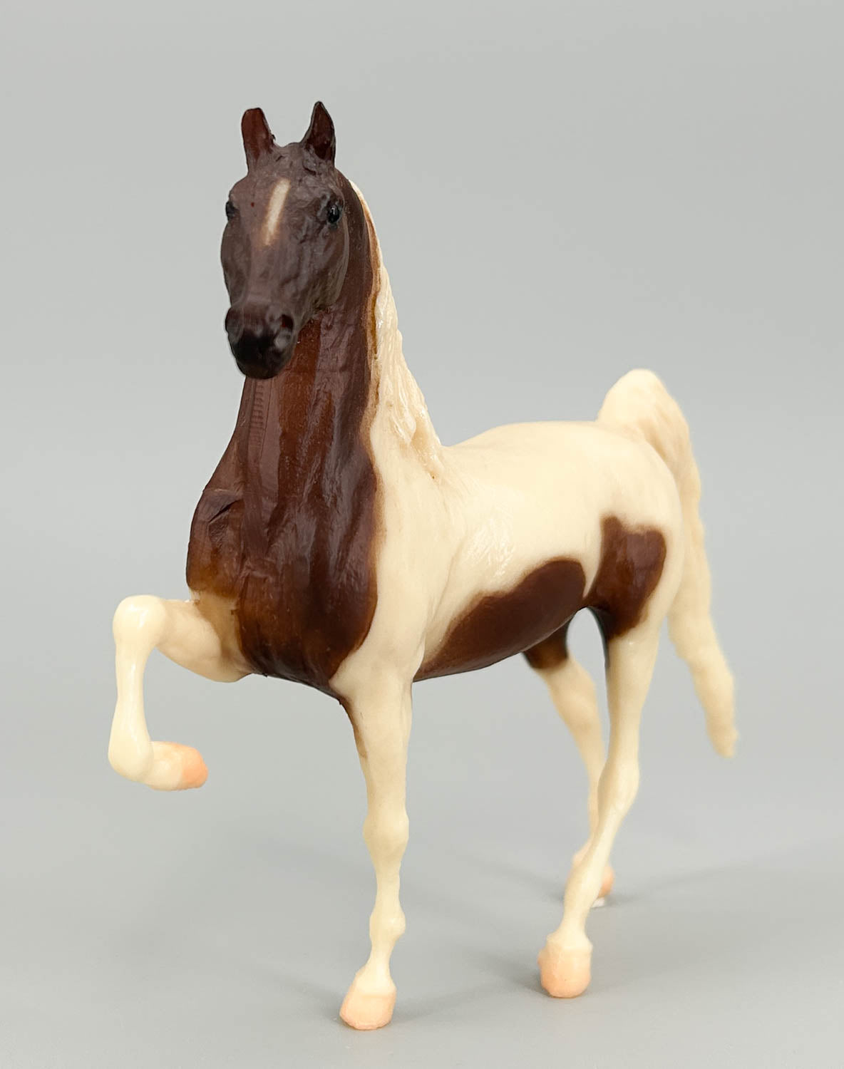 Saddlebred Stallion, 1988 Chestnut Pinto - JCP SR (body) (sale for charity)