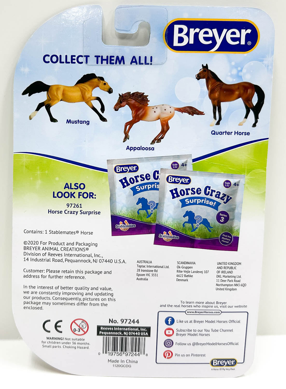 Running Mare, Chestnut Appaloosa - Walmart SR (sale for charity)