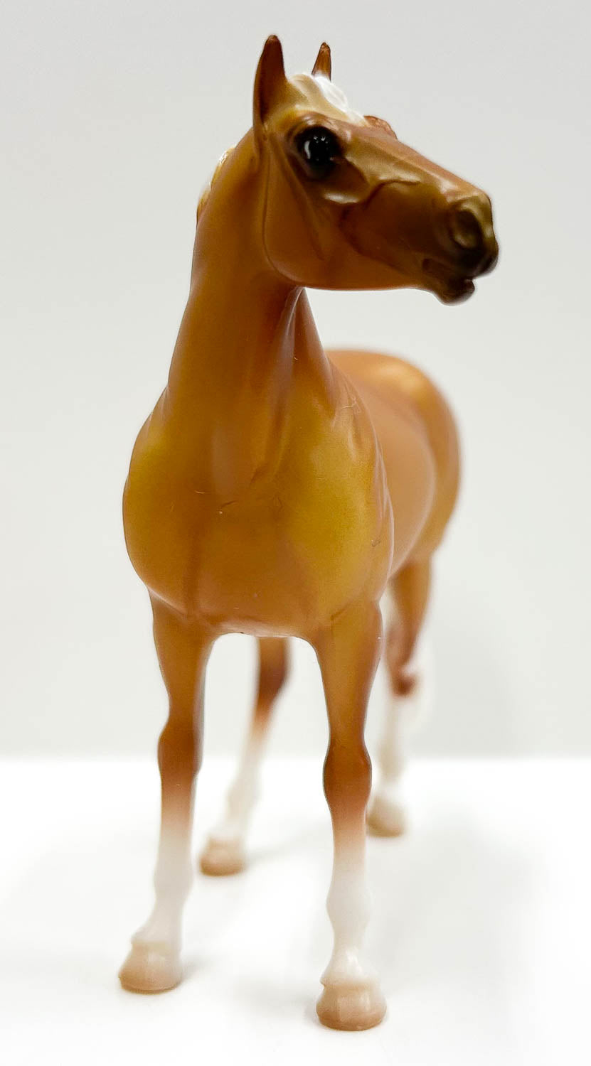 Standing Stock Horse, Palomino