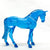 Standing Thoroughbred, Translucent Blue (sale for charity)