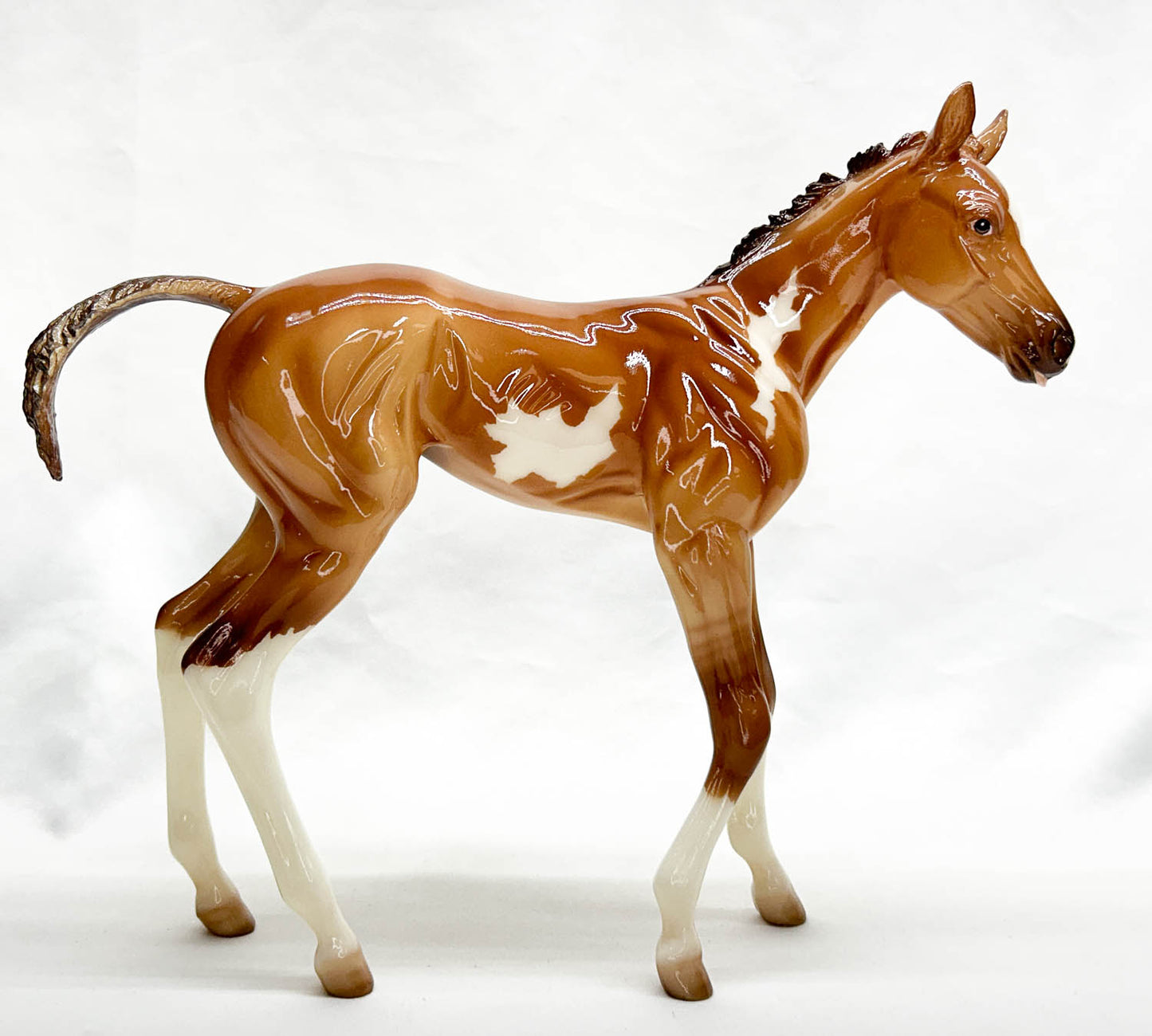 1:6 Scale Foal ~ Camila, Springtime Foal (Medium White Version)(sale for charity)