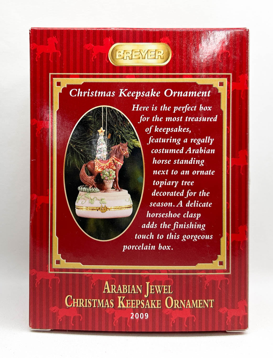 2009 Arabian Jewel Christmas Keepsake Ornament - Porcelain