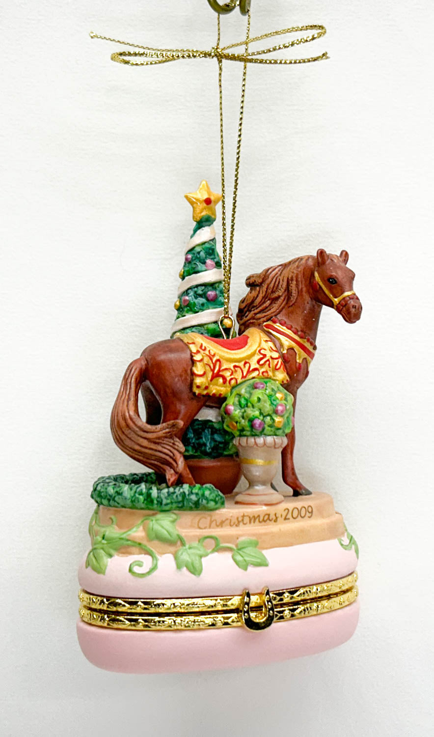 2009 Arabian Jewel Christmas Keepsake Ornament - Porcelain