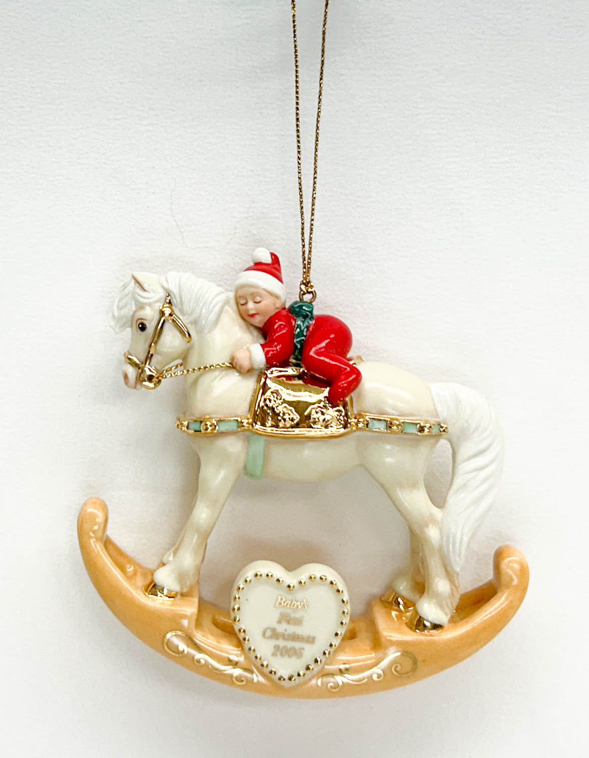 2006 Baby's First Christmas Ornament - Porcelain - 1st in the Series