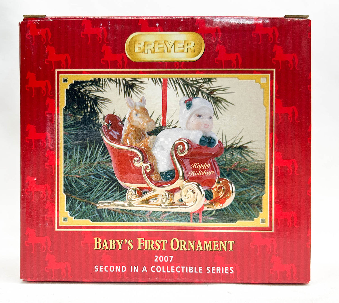 2007 Baby's First Christmas Ornament - Porcelain